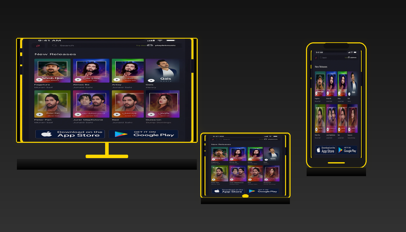 Khaled Music on all devices